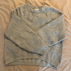 Oversized beige sweater (M)